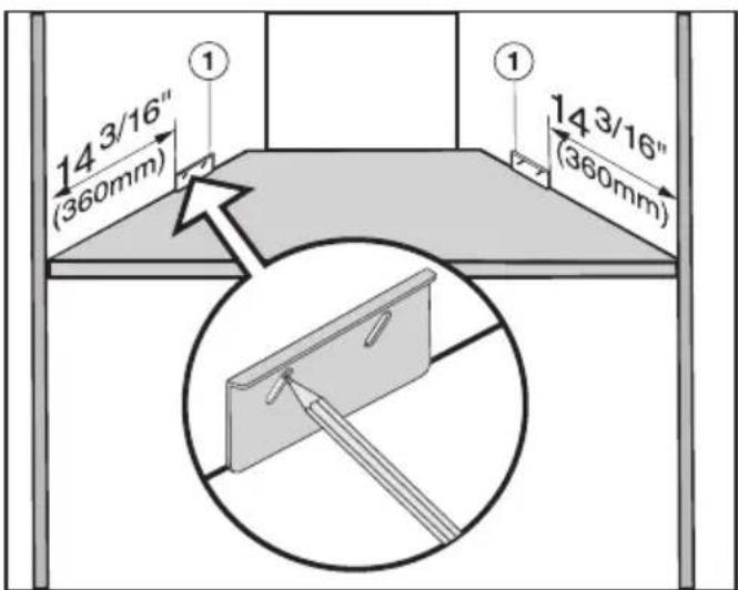 MIELE EVS 7670 - Installation du dispositif de protection anti-basculement - 1