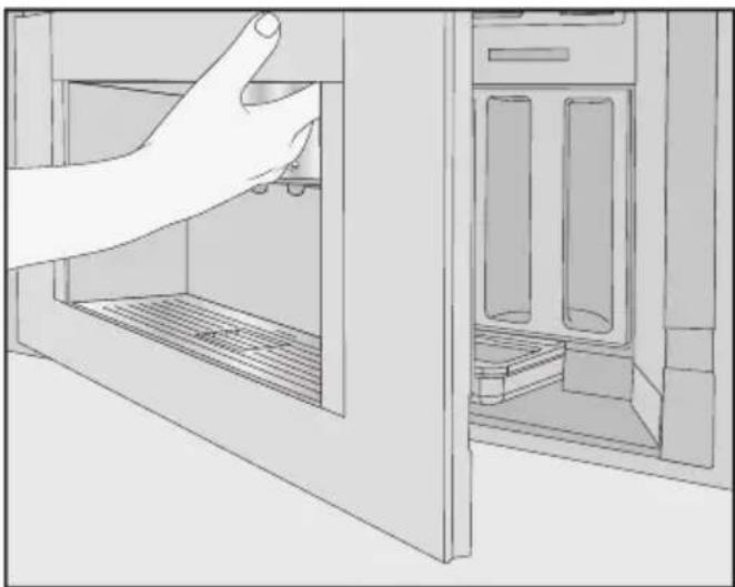 MIELE CVA 7370 - Démontage de la vanne de lait - 1