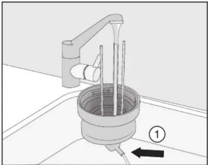 MIELE CVA 7370 - Nettoyer le récipient à lait et son couvercle - 1