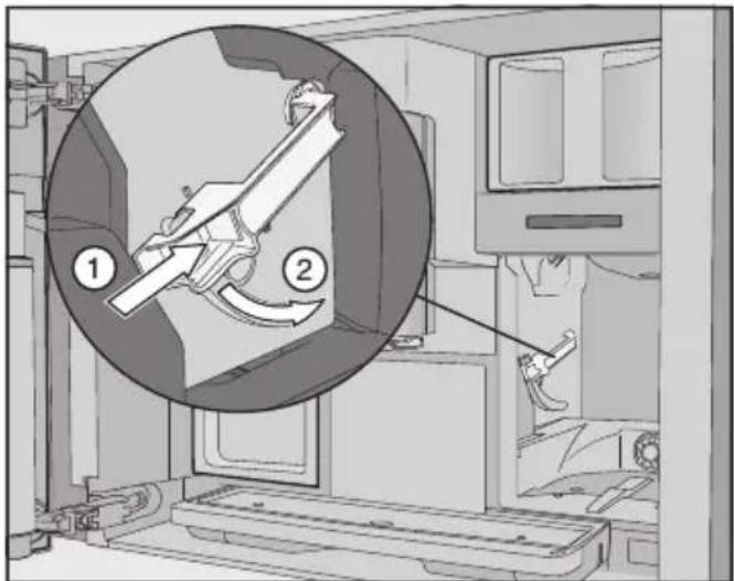 MIELE CVA 7370 - Insertion de l'unité de percolation - 1