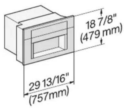 MIELE CVA 7370 - Installation dans un meuble haut - 2
