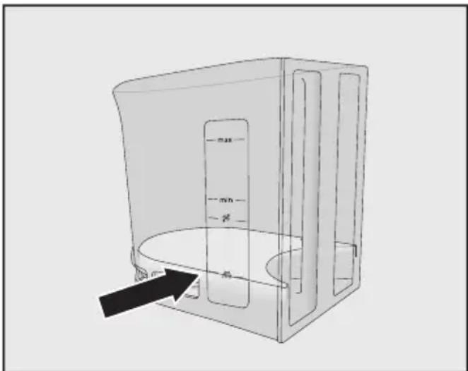 MIELE CVA 7370 - Nettoyer le conduit de lait - 1