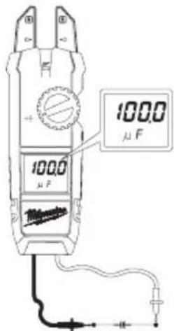 MILWAUKEE 220520 - Capacitance (Cat. No. 2206-20 only) - 1