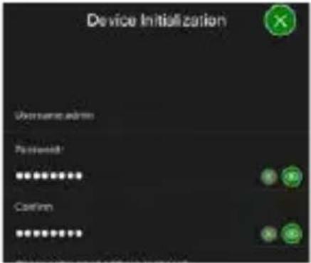 Burg Wächter BURGcam BULLET 3040 - Assign device password - Initial setup via smartphone and the BURGcam App - 5