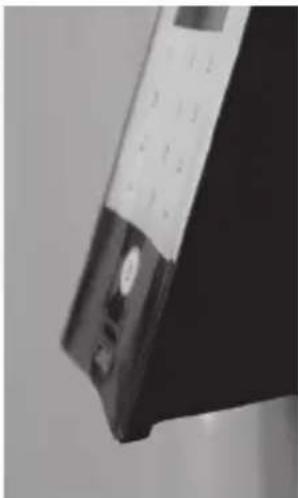Burg Wächter secuENTRY easy 5602 - Dismantling of secuENTRY easy keypad from wall holder - 4