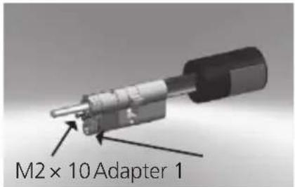 Burg Wächter secuENTRY easy 5602 - When installing the cylinder, proceed as follows: - 2