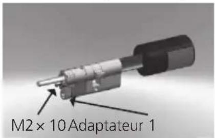 Burg Wächter secuENTRY easy 5602 - Pour le montage procéder ainsi: - 2