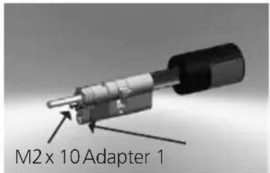 Burg Wächter TSE Prime Set 5013 - When installing the cylinder, proceed as follows: - 2