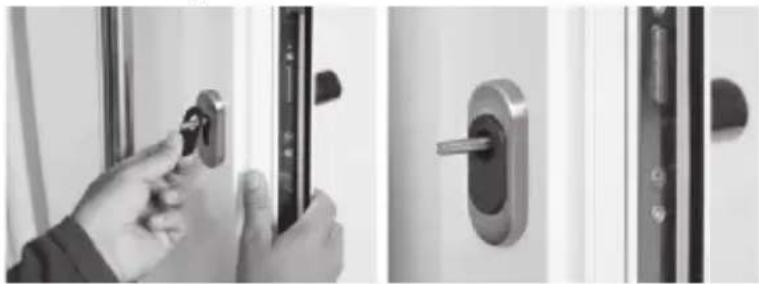 Burg Wächter secuENTRY easy 5601 - Gehen Sie beim Einbau wie folgt vor: - 5