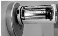 Burg Wächter secuENTRY easy plus 5651 - Battery change outside knob - 3