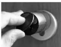 Burg Wächter secuENTRY easy plus 5651 - Battery change knob (inside) - 2