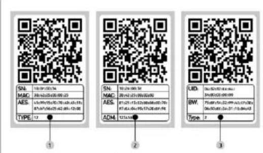 Burg Wächter secuENTRY easy plus 5651 - Administrator code / QR code - 1