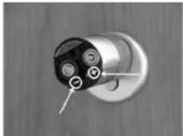 Burg Wächter secuENTRY easy plus 5651 - Batterijwissel knop (binnenzijde) - 3