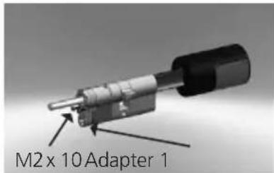Burg Wächter TSE Prime Set 5022 - When installing the cylinder, proceed as follows: - 2