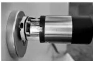 Burg Wächter secuENTRY easy plus 5652 - Battery change outside knob - 3