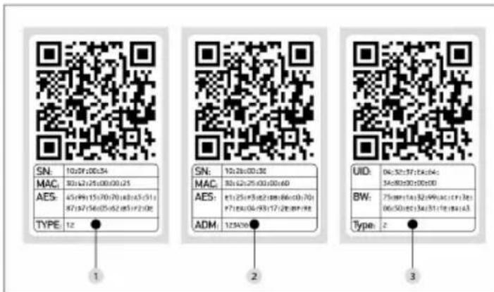 Burg Wächter secuENTRY easy plus 5652 - Code administrateur / Code QR - 1