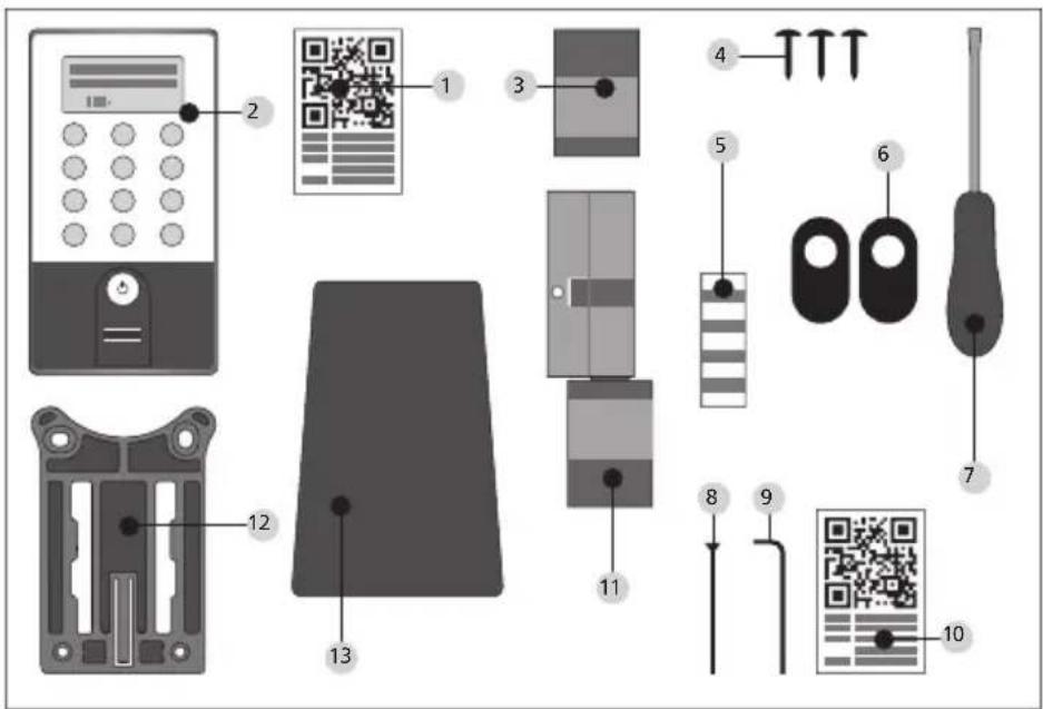 Burg Wächter secuENTRY easy plus 5652 - Package contents - 1