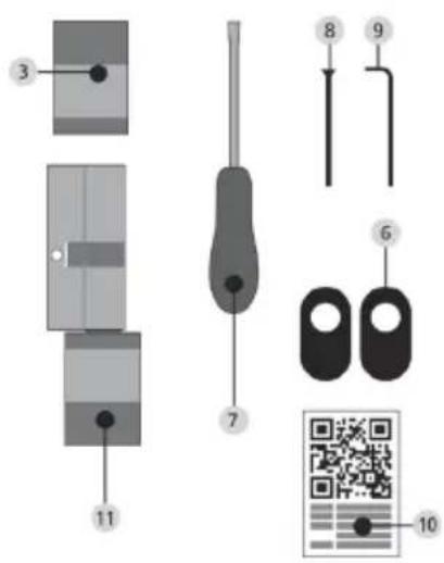 Burg Wächter secuENTRY easy plus 5652 - Package contents - 1