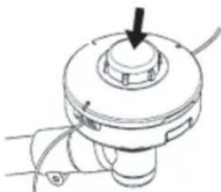 HiKOKI TCG 24ECP - Adjusting line length - 2
