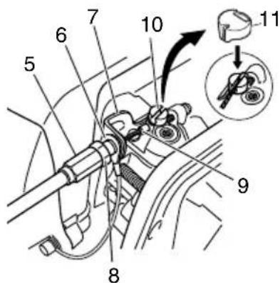HiKOKI TCG 24EBSP - Throttle wire / stop cord - 3