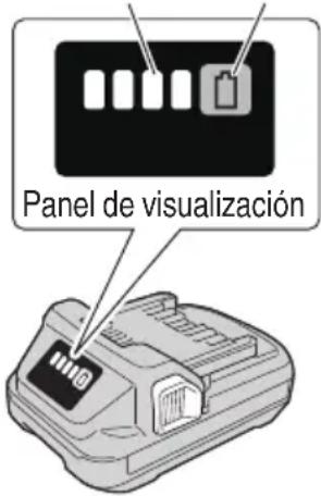 HiKOKI CV 18DBL - Indicador de batería restante - 1