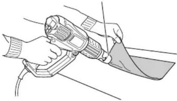 HiKOKI RH 650V - Reblandecimiento del adhesivo (Fig. 7) - 1