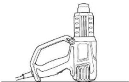 HiKOKI RH 650V - Wind Power Adjustment (Fig.1, Fig. 3) - 1