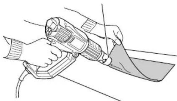 HiKOKI RH 650V - Softening adhesive (Fig. 7) - 1