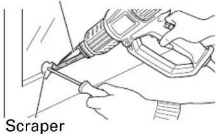 HiKOKI RH 650V - Nozzle (Glass protector) - 1