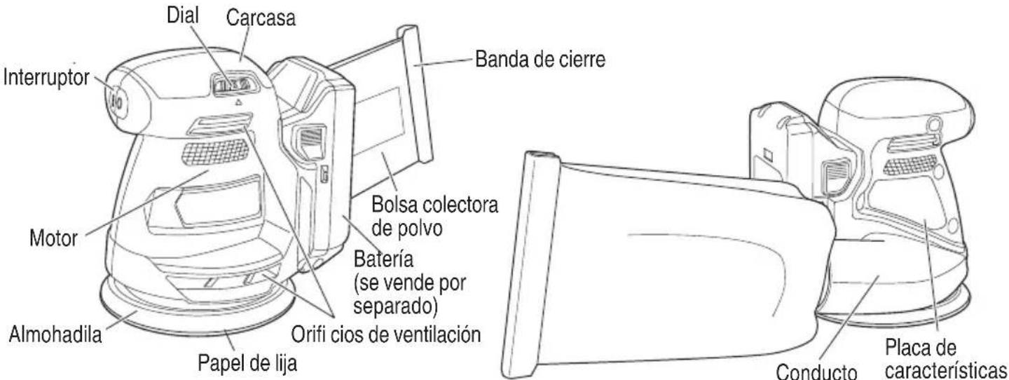 HiKOKI SV 1813DA - Lijadora orbital inalámbrica - 1