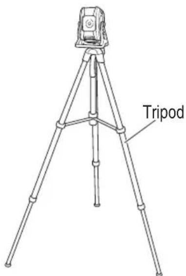 HiKOKI UB 18DB - Securing to a tripod - 1