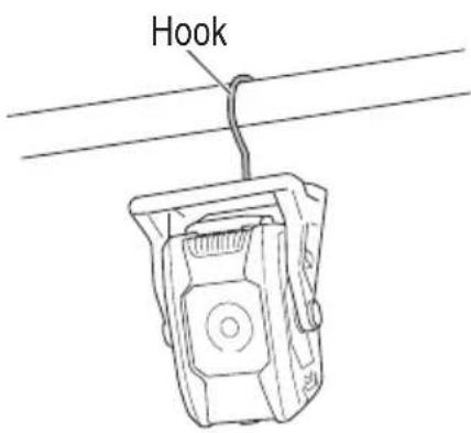 HiKOKI UB 18DB - Hanging the work light for use - 1