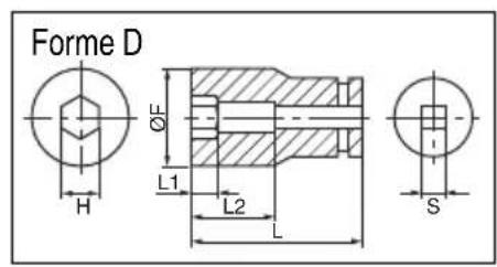 HiKOKI WR 18DBDL2 - Douille longue - 3