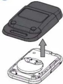 SOMFY GDK 700 - Changing the remote control battery - 1