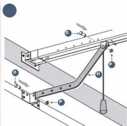 SOMFY GDK 700 - Fixation - 12