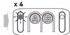 SOMFY GDK 700 - Locking/unlocking the parameters menu - 4