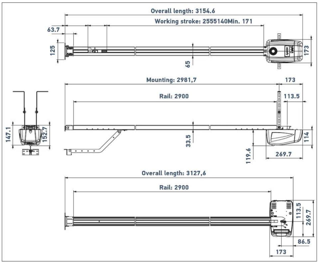 SOMFY GDK 700 - Kit contents - 2