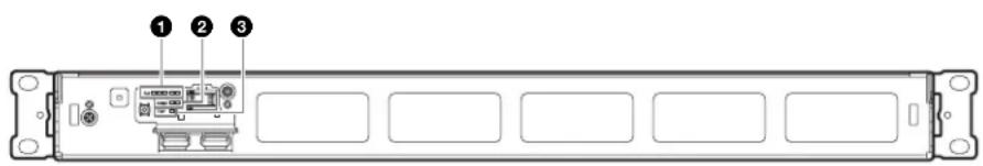 SONY PWS110CM1 - Vorderansicht (mit abgenommener Blende) - 1