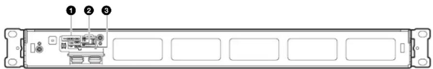 SONY PWS110CM1 - Vista anteriore (pannello rimioso) - 1