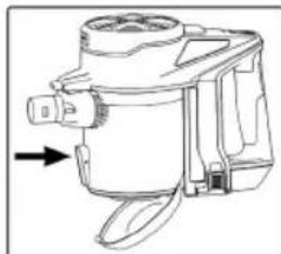 ProfiCare PCBS 3036 A - Entleeren des Staubbehalters - 1