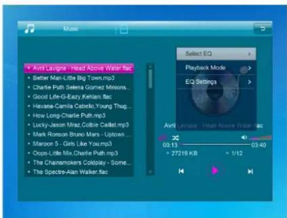 Music Avri Lavigne - Head Above Water.fac Better Man-Little Big Town.mp3 Charlie Puth Selena Gomez Minions... Good Life-G-Eazy Kenlami.fac Havana-Camila Cabello,Young Thug... How Long-Charlie Puth.mp3 Lucky-Jason Miraz,Colbie Callat.mp3 Mark Ronson Bruno Mars - Uptown... Maroon 5 - Girls Like You.mp3 Oops-Little Mix,Charlie Puth.mp3 The Chainsmokers Coldplay - Some... The Spectre-Alan Walker.fac Select EQ Playback Mode EQ Settings Avri Lavigne - Head Above Water.fac 00:13 27219 KB 03:40 1/12