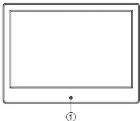 BRAUN DigiFrame 8 Slim - Front Side and Back Side - 1