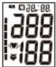 ProfiCare PCBMG 3018 - Получение результатов измерения давления - 1