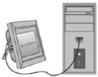 BRAUN DigiFrame 1220 - Conexiune PC - 1