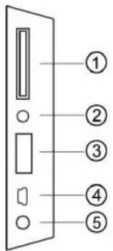 BRAUN DigiFrame 1220 - Left of the frame - 1