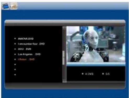 BRAUN DigiFrame 1220 - Tryb wideo - 1