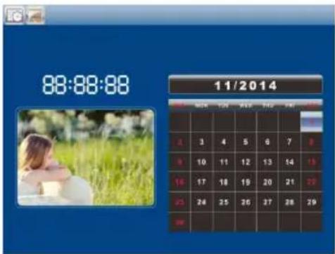 BRAUN DigiFrame 1220 - Calendrier - 1