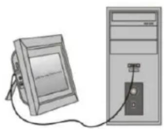 BRAUN DigiFrame 1220 - Conexión a un PC - 1
