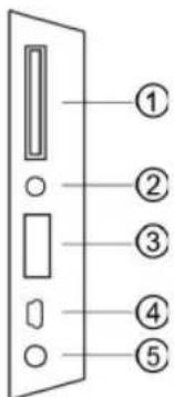 BRAUN DigiFrame 1220 - Izquierda del marco - 1
