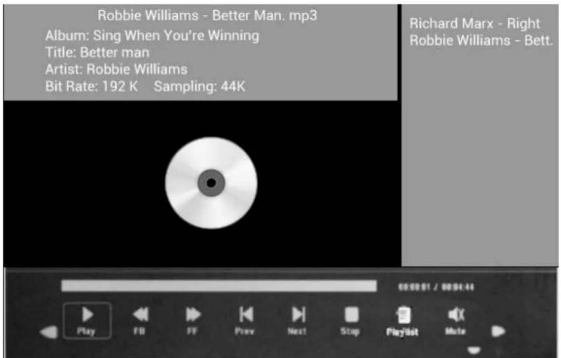BRAUN DigiFrame 1591 - Music Playback: - 1